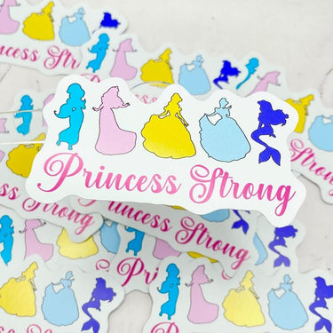 Princess Strong Sticker